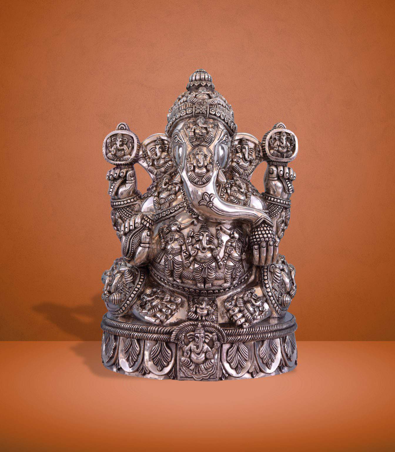 Indian Silver God Idols: Exquisite craftsmanship reflecting devotion. Explore the timeless beauty of these divine masterpieces