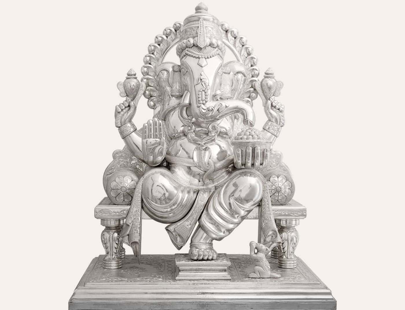 Divine power of silver in world myths highlighted in art